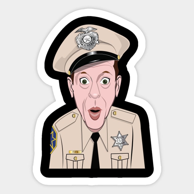 Mayberry Law Enforcement Sticker by chrayk57